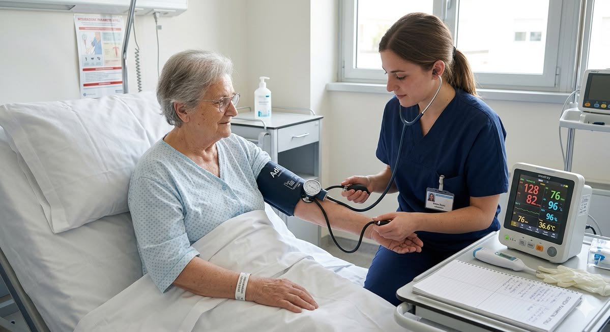 Doctor consulting with patient